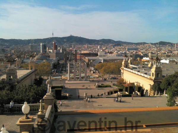 Pogled prema Placa de España