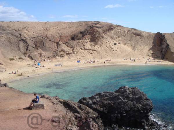Lanzarote - Plaža Papagayo na jugu otoka